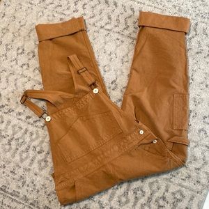 Jesse Kamm Tobacco Overalls Size M.